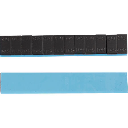 Грузик адгезивный на литой диск Сталь FOSHAN LONGRUI compact 5*12-K 60гр (12*5гр) уп 100шт Черный 