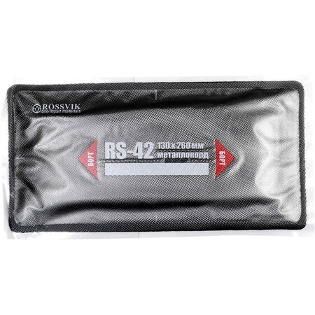 Термопластырь металлокордовый для ЦМК шин RS-42  ROSSVIK 130х260 мм  уп 10 шт  