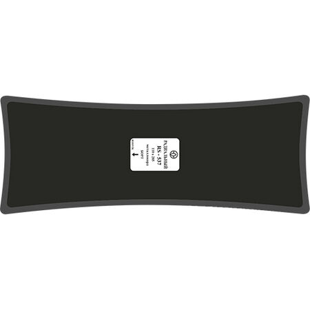 Термопластырь металлокордовый для ЦМК шин RS-537  ROSSVIK 110х285 мм  уп 10 шт  