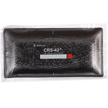 Термопластырь металлокордовый для ЦМК шин CRS-42a  ROSSVIK 130х260 мм  уп 10 шт  