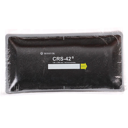 Пластырь металлокордовый для ЦМК шин CRS-42a  ROSSVIK 130х260 мм  уп 10 шт  