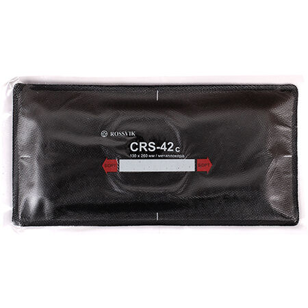 Термопластырь металлокордовый для ЦМК шин CRS-42с  ROSSVIK 130х260 мм  уп 10 шт  