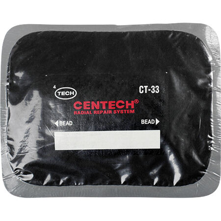 Пластырь кордовый для радиальных шин СТ-33  CENTECH 100х125 мм 3 слоя корда уп 10 шт  