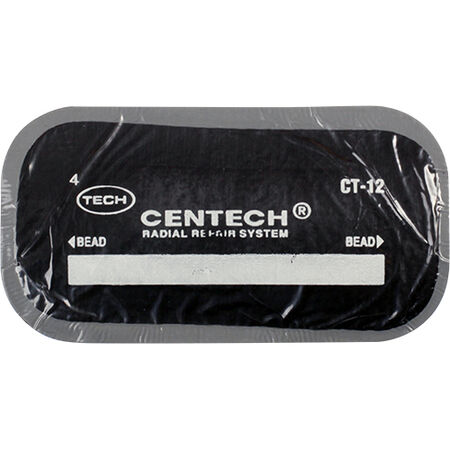 Пластырь кордовый для радиальных шин СТ-12  CENTECH 60х110 мм 1 слой корда уп 10 шт  