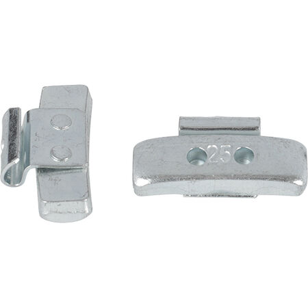 Грузик набивной на штамп. диск Сталь RK Rubber  25гр уп 100шт  