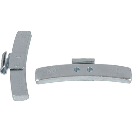 Грузик набивной на штамп. диск Сталь RK Rubber  50гр уп 50шт  