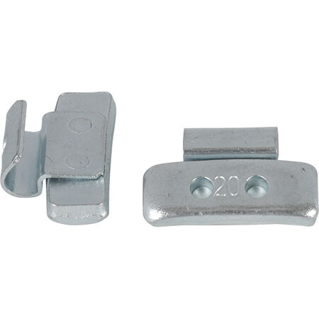 Грузик набивной на литой диск Сталь RK Rubber  20гр уп 100шт  