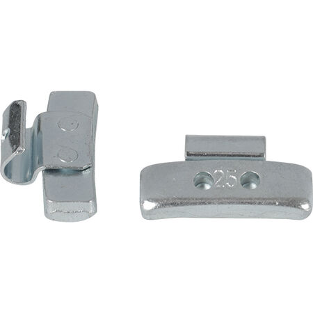 Грузик набивной на литой диск Сталь RK Rubber  25гр уп 100шт  