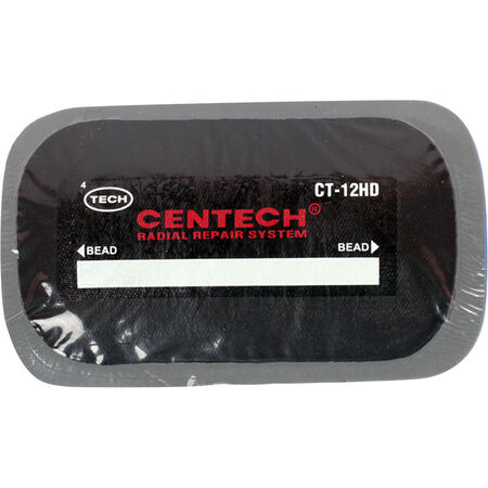 Пластырь кордовый для радиальных шин СТ-12 H.D.  CENTECH 70х115 мм 1 слой корда уп 10 шт  