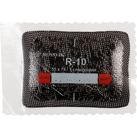 Термопластырь кордовый для радиальных шин R-10  ROSSVIK 55х75 мм  уп 20 шт  