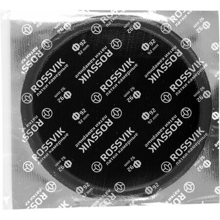 Заплата  камерная Ф-92  ROSSVIK 92 мм  уп 20 шт  