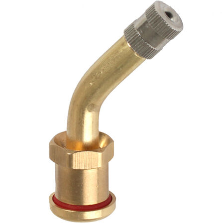 Вентиль TR-58MS  грузовой изогнутый 45° d=9.7 мм L=25+28 мм  